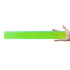 A transparent green 30cm ruler held in a hand, featuring both metric and imperial measurements.