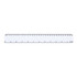 A 30cm transparent ruler with millimetre and centimetre markings, featuring a simple design and a logo.