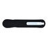 A Falcon Pen, designed with a sleek plastic body and a smooth writing tip, showcased on a black surface.