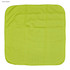 A lime green cooling face cloth with a textured pattern, suitable for leisure and outdoor activities.