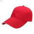 A red heavy acrylic sandwich cap featuring a curved brim and a logo on the front.