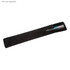 A black velvet pouch designed to hold a pen, featuring a subtle logo detail.