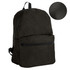 A dark green backpack with a front pocket and a textured fabric. It features adjustable straps and a logo.