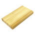 A bamboo USB flash drive in a sleek, rectangular design, with a natural wood finish. Features a branding logo.