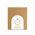 A large brown box with a circular label featuring a floral design and branding for "Lila & Lily Fragrance Studio."