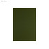 A dark green notebook with a textured cover, featuring a minimalist design and a logo on the front.