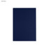 A dark blue B5 notebook with a smooth cover, featuring a logo on the front.