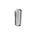 A grey pet bag dispenser with a clip for easy attachment and a roll of bags inside.