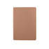 A washable paper notebook in a light brown colour, featuring a smooth, plain cover. It includes a logo on the front.