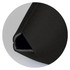 A drink bottle sleeve made from black neoprene material, with a soft interior and a stitched opening for easy access.