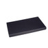 A black rectangular box, likely packaging for a product. It appears sleek and simple in design.