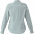 A women's long sleeve button-up shirt in a soft mint green shade, featuring a classic collar and button cuffs.