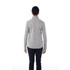 A grey knitted half zip jumper for women, featuring long sleeves and a subtle textured finish.