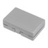 A grey tool kit case containing 26 assorted tools and equipment. It features a secure closure and textured surface.