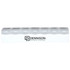 A white weekly pill organiser with compartments labelled for each day of the week. It features a logo.