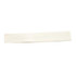 A long, white strip of fabric is displayed. The strip appears plain and unadorned, with a smooth texture.