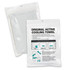 A cooling towel packaged in a resealable pouch, featuring instructions for activation on the back.