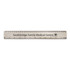 A 30cm wheatstraw ruler in a light beige colour, featuring a logo and measurement markings.