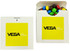 A cardboard box with a flip lid containing colourful choc beans, including blue, green, yellow, red, and brown M&Ms.