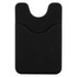 A black Smart Wallet with a textured surface and a cut-out for easy access to cards.