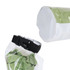 A 2L dry bag with a transparent PVC window, featuring a black strap and khaki interior. It includes a logo.
