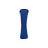 A blue travel utensil pouch with a zip closure, designed to hold travel utensils securely.