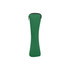 A green zippered pouch designed for travel utensils, with a sleek, elongated shape. It has a simple, unbranded exterior.