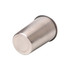 A stainless steel cup with a shiny finish, featuring a circular base and no visible branding.