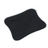 A black Multi Pouch Laptop Bag with a sleek design, featuring various compartments and a logo.