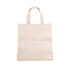 A natural-coloured 340gsm cotton tote bag with sturdy handles and a simple design. It features a logo on one side.