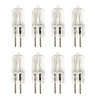(8)-Bulbs 25 Watt GY6.35 120V 25W GX6.35 110 Volt 25Watt G6.35 Bi Pin T4 Light Bulb Anyray A1601Y