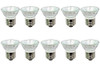 Anyray A1878Y (10-Pack) HR16 120V 50W E26 MR-16 50 Watts PAR16 PAR16 JDR C Hood Bulb Lamp EXN Flood with Lens (50 Watts)