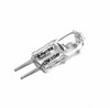 JC 10 WATTS QUARTZ HALOGEN LIGHT BULB 12 VOLTS G4 BIPIN BASE LONG LIFE 2,500 HOURS TUNGSTEN HALOGEN LAMP
