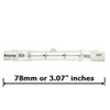 (1)-Lamp 75W J78 Short 120V 75 Watt J-Type DE T3 78mm Torchiere Bulb Anyray A1825Y