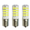 3-Pack Anyray Compatible for GE WB36X10003 40W Microwave Light Bulb, 40T8 E17 Base Appliance Light Bulbs (Cool White 6000K)