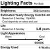 3-Pack Anyray Compatible for GE WB36X10003 40W Microwave Light Bulb, 40T8 E17 Base Appliance Light Bulbs (Cool White 6000K)