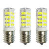 3-Pack Anyray Compatible for GE WB36X10003 40W Microwave Light Bulb, 40T8 E17 Base Appliance Light Bulbs (Cool White 6000K)