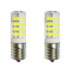 2-Bulbs E17 LED Bulb for Microwave Oven, Freezer, Under-Microwave Stove light 40W-Equival (Cool White 6000K)