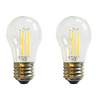 Anyray (2)-Pack 4W LED Filament 40W A15 (40-Watts Equivalent) Appliance Freezer Refrigerator Light Bulb E26