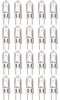 Anyray (20)-Bulbs 50 Watt G8 50W 120V JCD T4 Bi-pin Halogen Light 50watt Bulbs GY8.6 Base 110V-130V