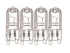 (4)-Bulbs Anyray Compatible Replacement G9 120V 40W for Electrolux 318946400 Bulb 40-Watt