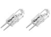 (2)-Bulbs JC 20W G5.3 12V Decolux Under Counter Kitchen Cabinet Lighting Fixture