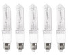 (5)-Bulbs 35W 35 Watt JD E11 Mini-Candelabra T4 Halogen Light Bulb, CLEAR Bulbs Anyray A1770Y