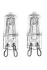 (2)-Pack G9 25 Watt 25W Microwave Bulb 25Watt 120V T4 shape 130V G9 Bulb Anyray A1714Y