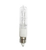 250 Watt - 130 Volt - Clear - Mini- Candelabra E11 Base Halogen light bulb