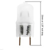 (10)-Pack 20 Watt G8 120V 130 Volt Halogen Light Bulb Frosted 20W 120 Volts G8S Anyray A1700F