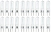 (20)-lamps G8 100W 100 Watt 130V Halogen T4 Light G8 Bulbs 120V GY8.6 lamps Anyray A1710Y