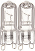 2-Pack 40 Watt 120V T4 40W Range Light Bulb G9 Anyray A1718Y