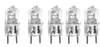 (5)-Pack Anyray 20W G8 120V Replacement Bulbs For Maytag Whirlpool JennAir Samsung Microwave Light 4713-001165