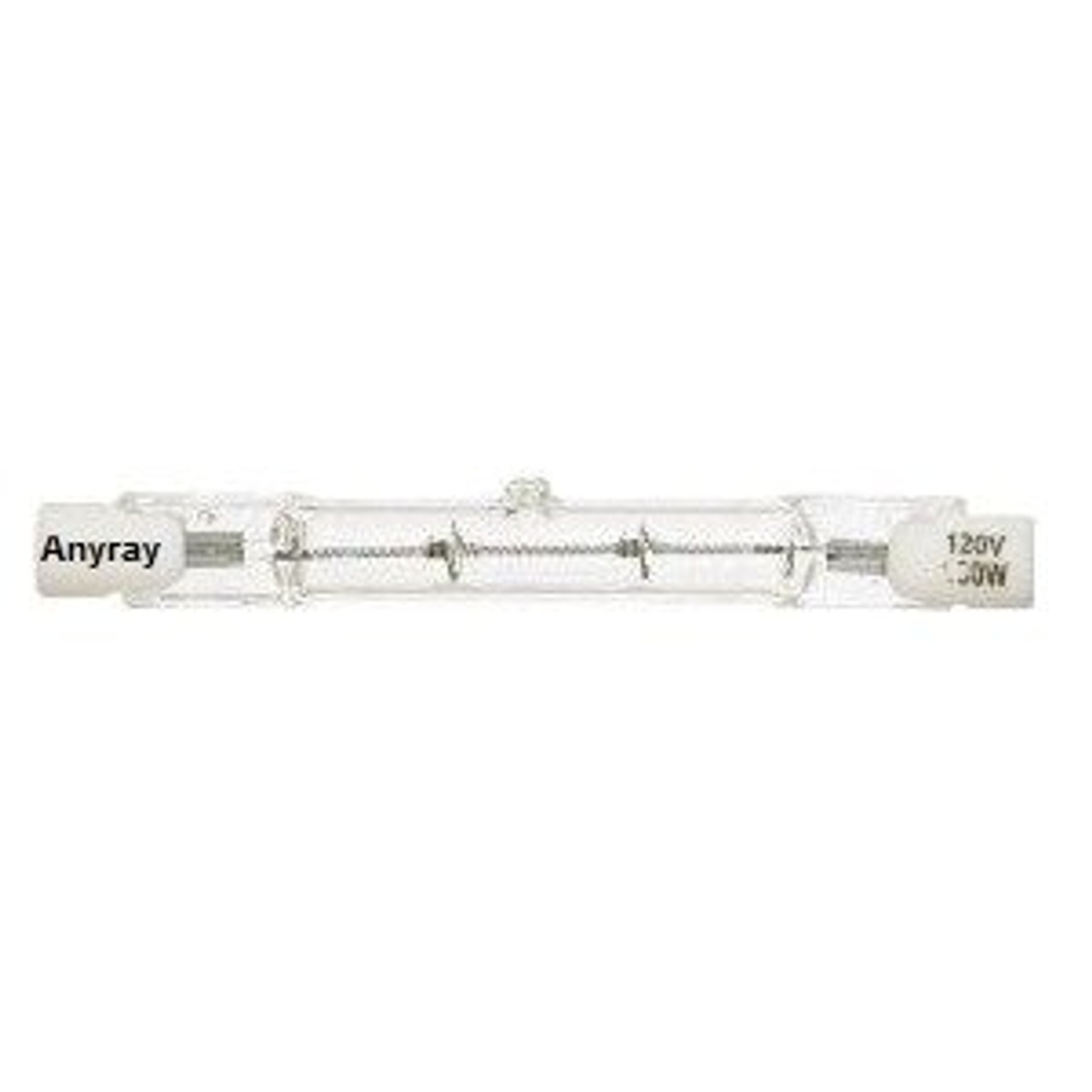 Anyray A1831Y (1)-Lamp 150W Halogen Light Bulb 110V 120v 130V T3 J